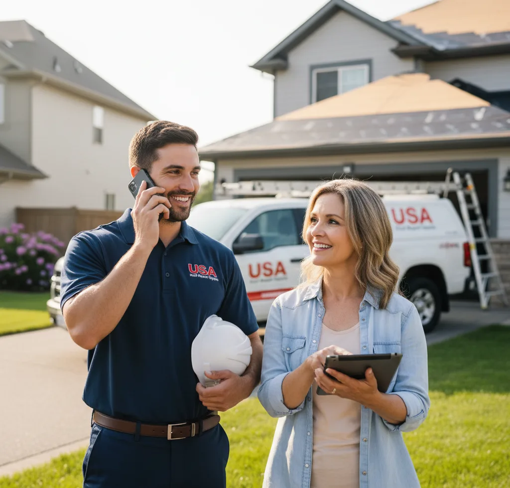 USA Roof Repair Experts customer support in Boyceville